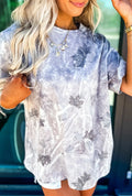 Fall Camo Oversized Tee