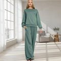 Sweatshirt & Wide Leg Set