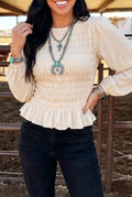 Western Long Sleeve Blouse