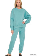 Sweatshirt & Jogger Fleece Matching Set