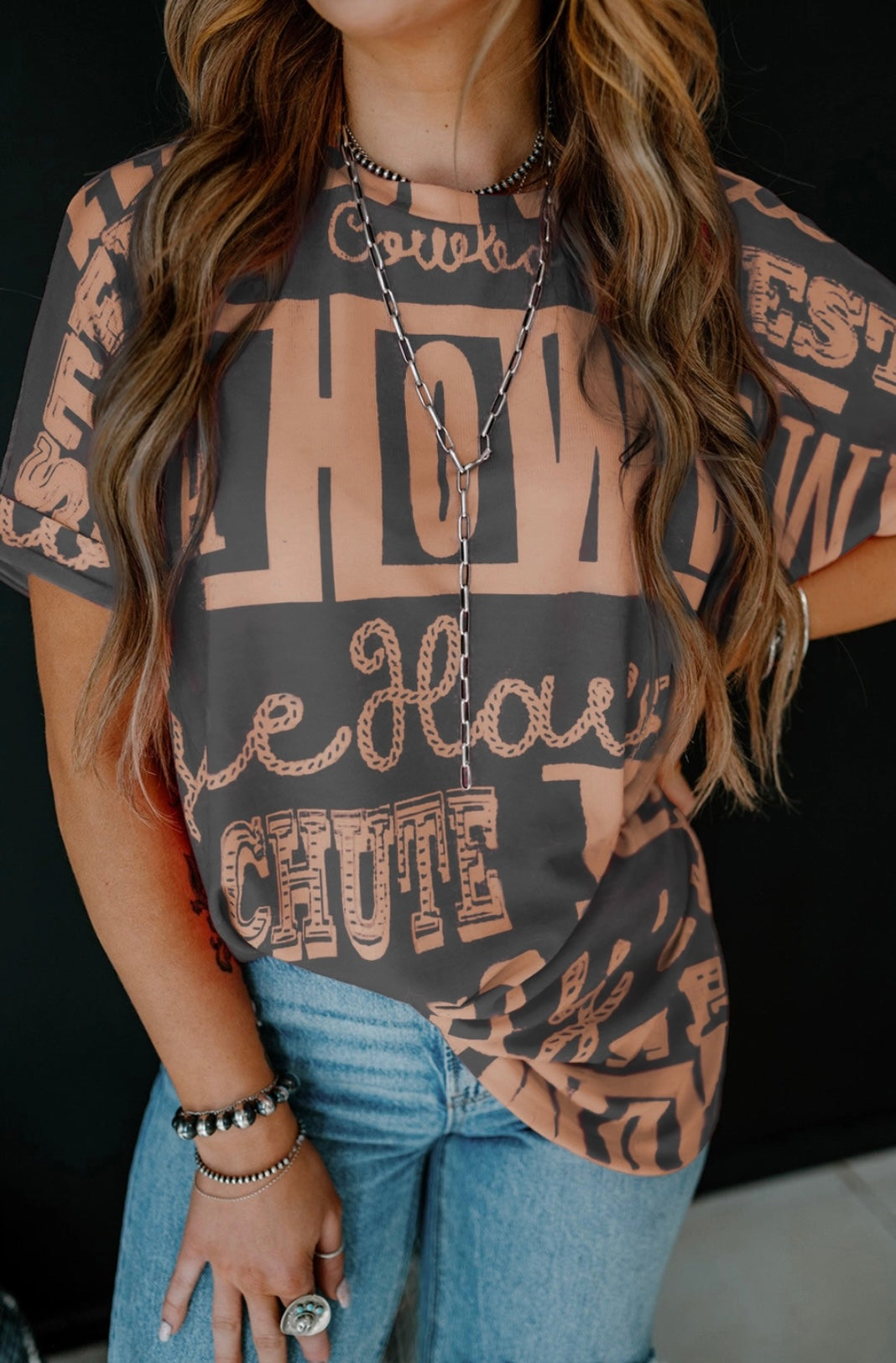 Western Howdy Printed Tee