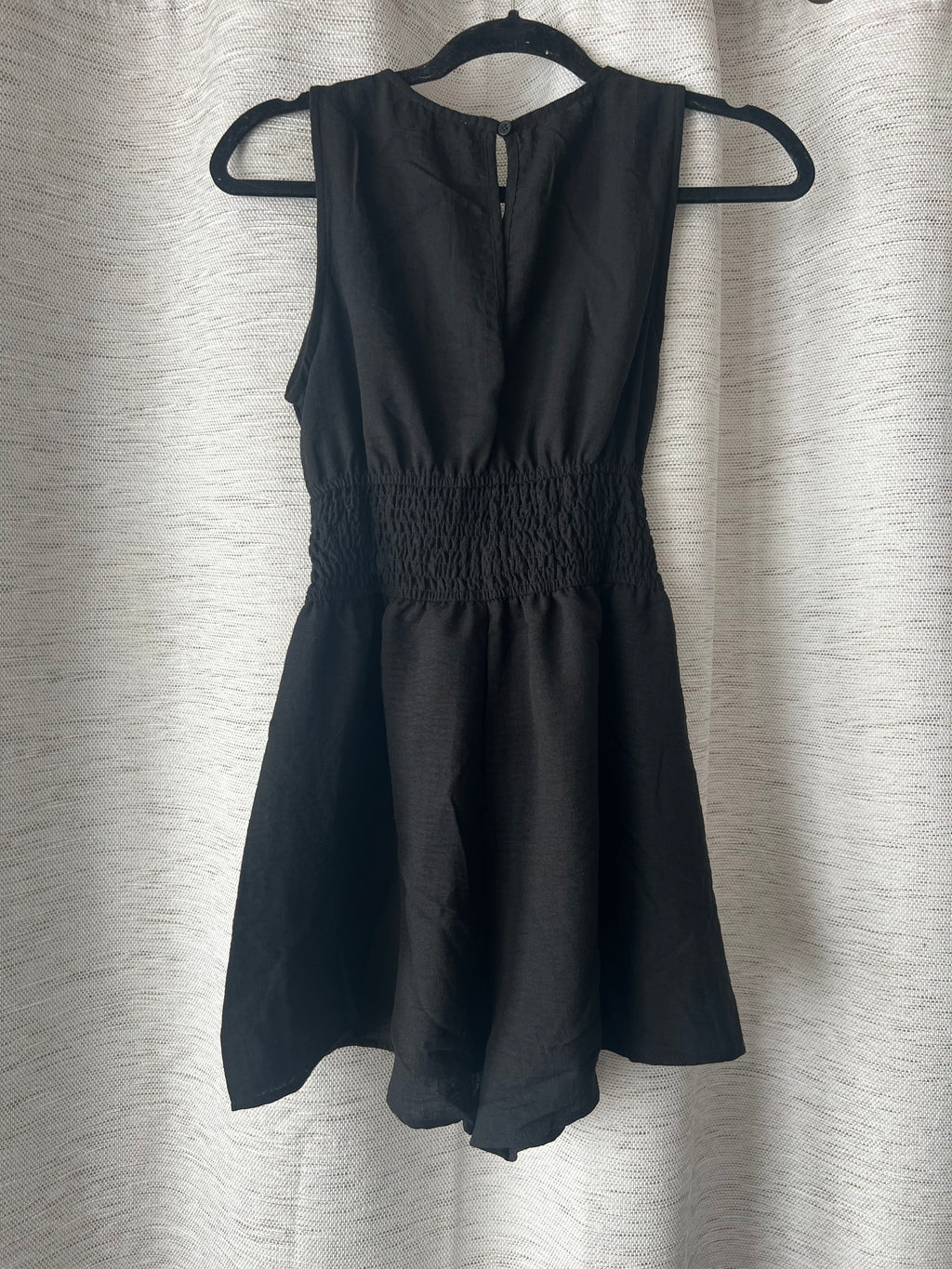 Sleeveless Romper - Black