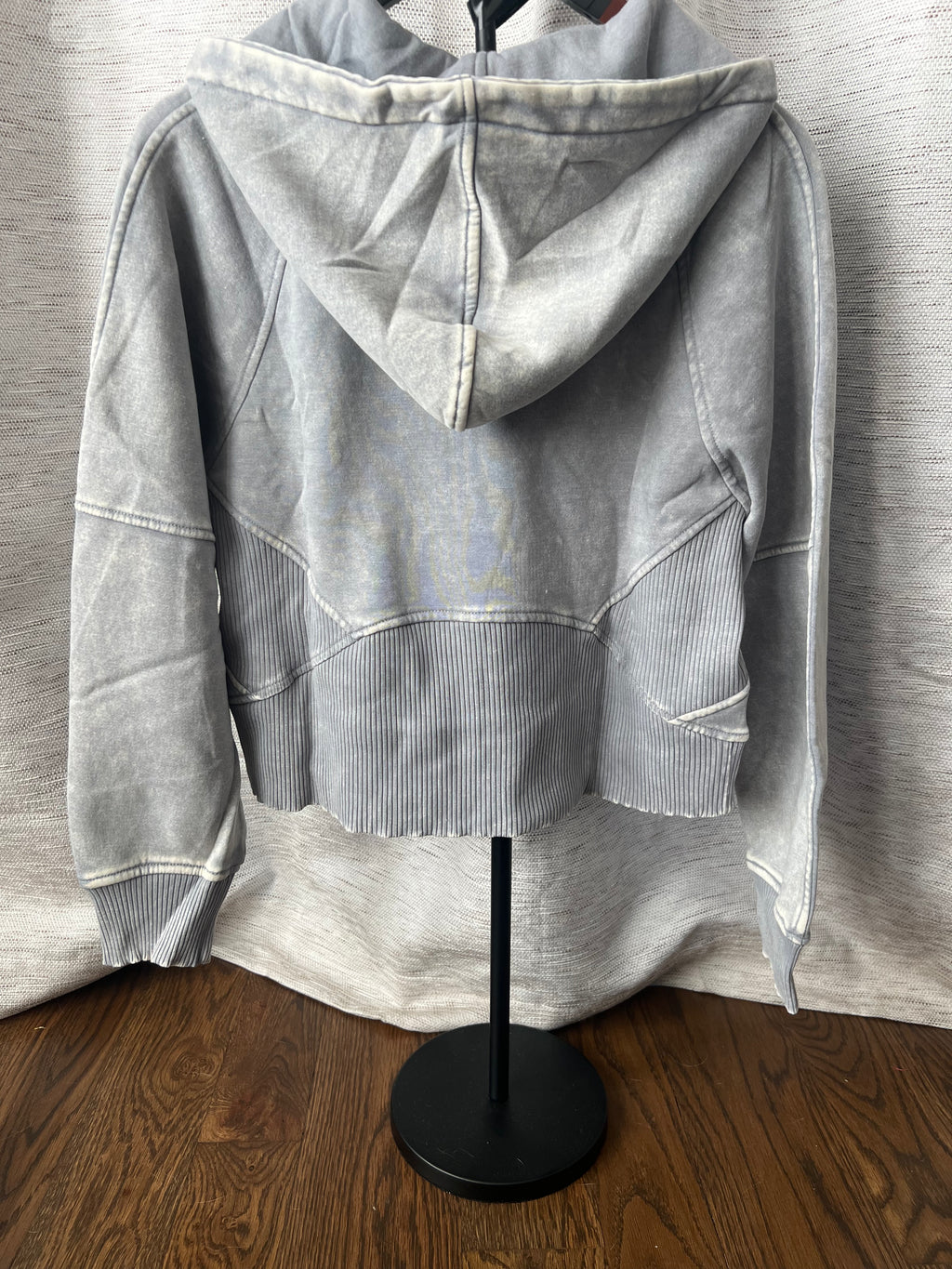 Acid Wash Fleece Pullover