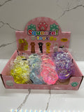 Glitter Paw Print Squishy