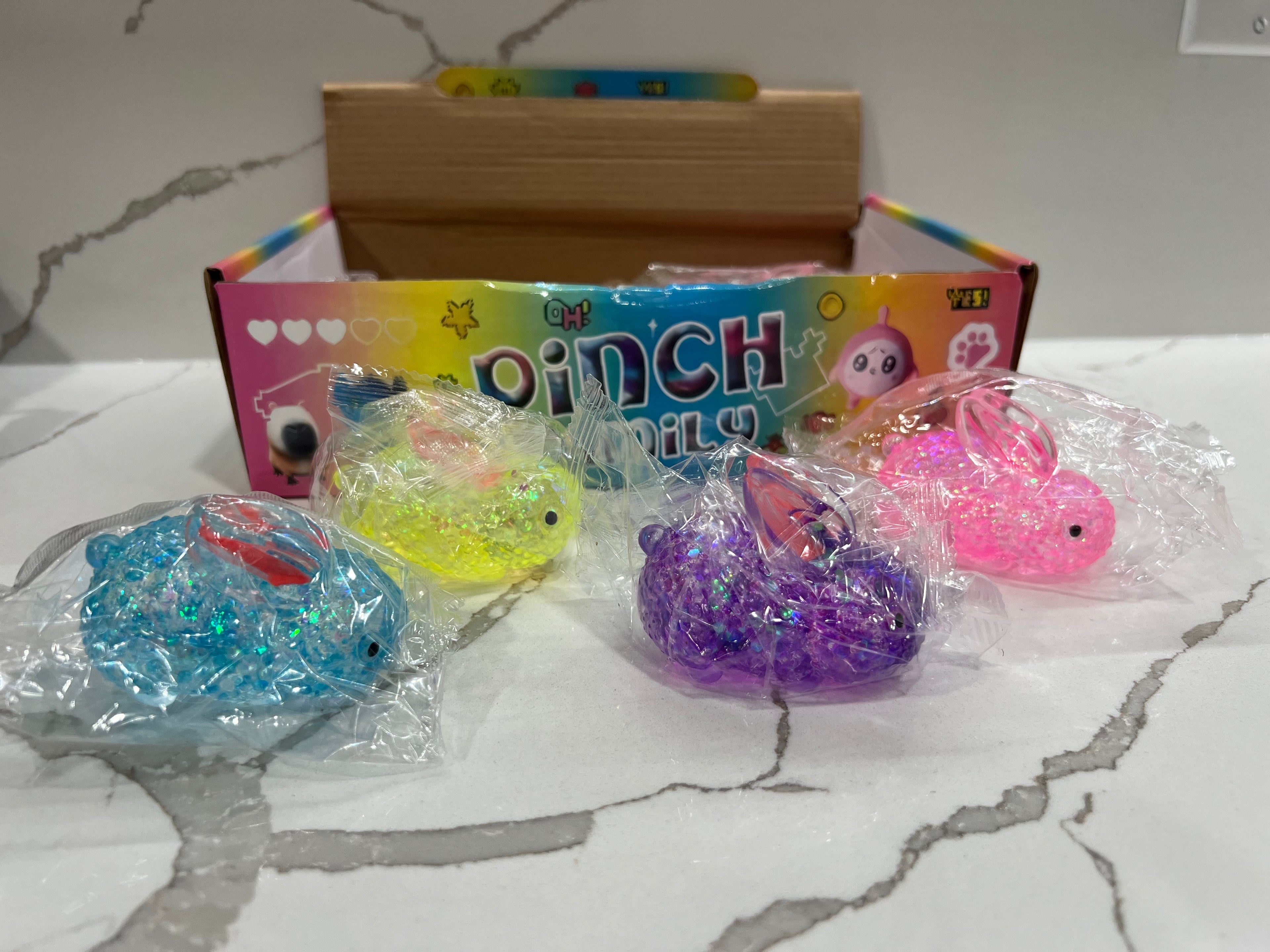 Glitter Bunny Squishy