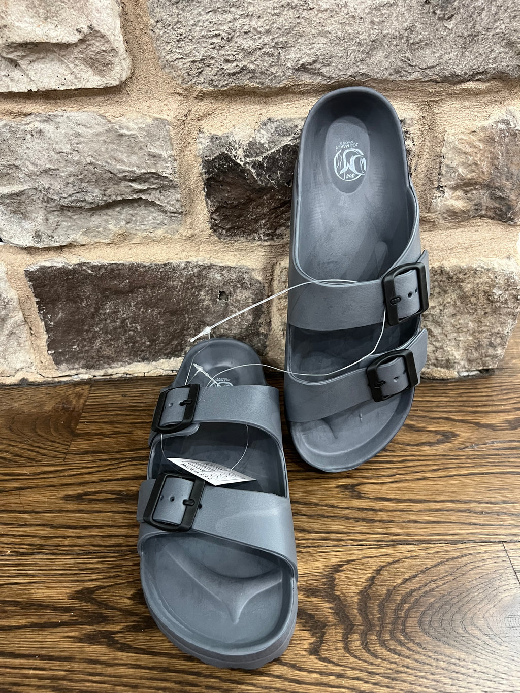 Unisex Slide Sandals - Gray