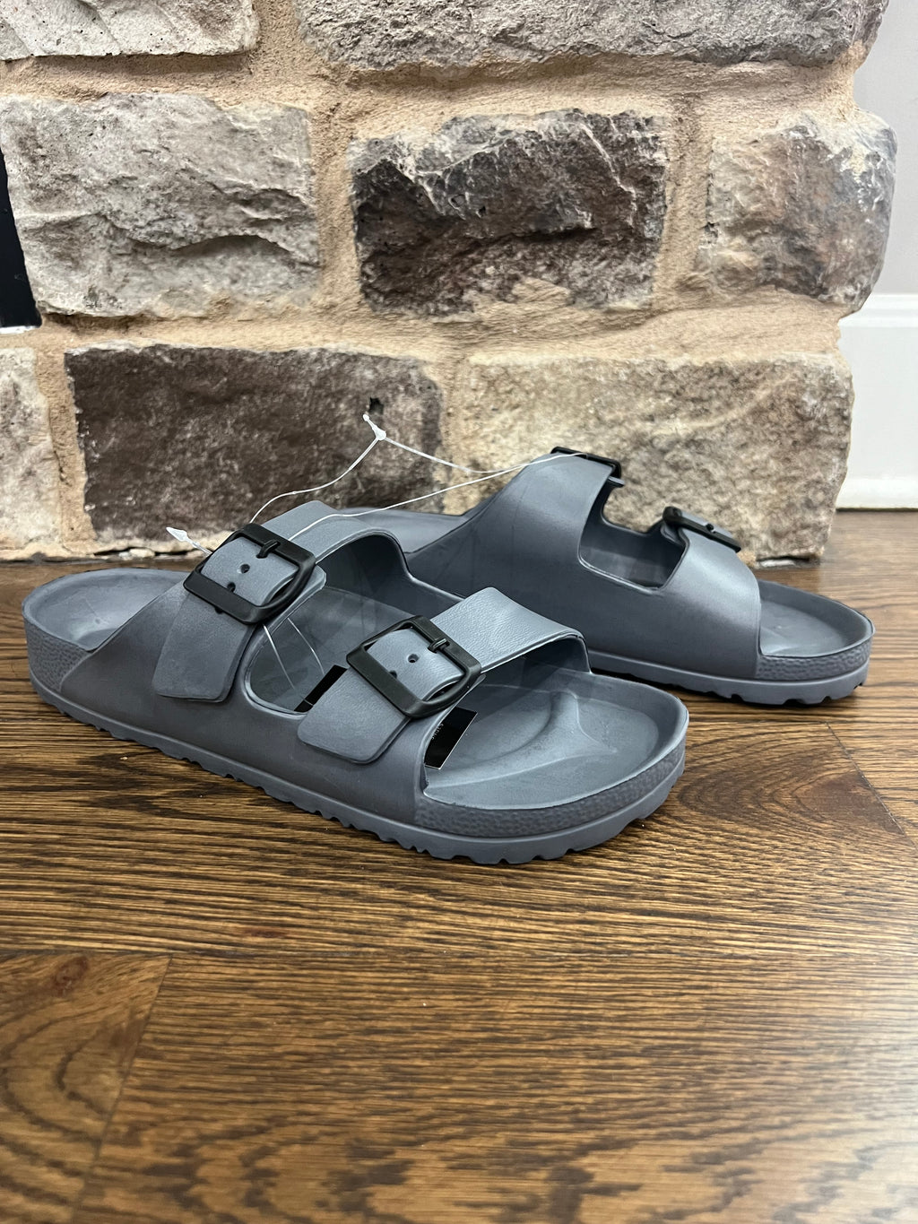 Unisex Slide Sandals - Gray