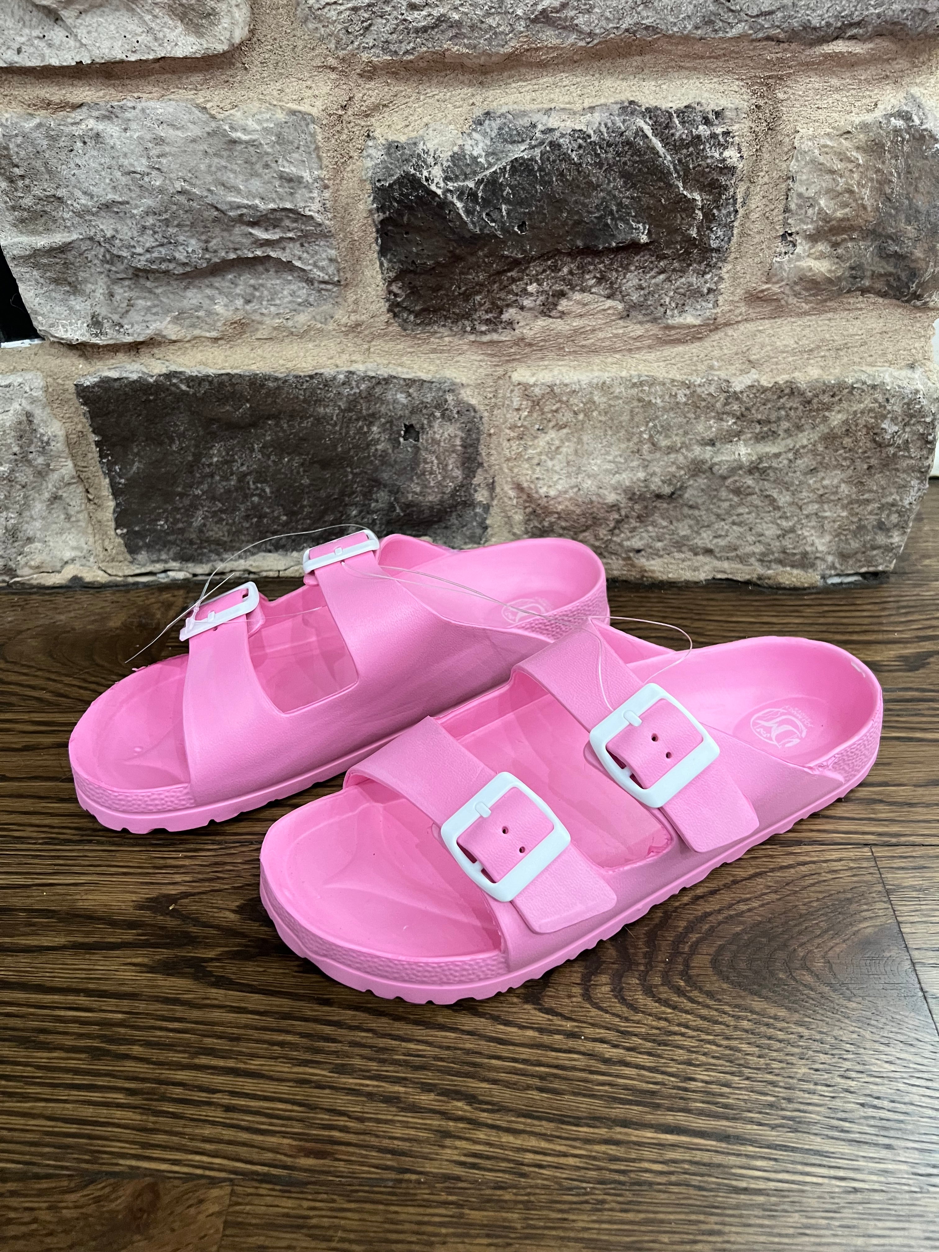 Slide Sandals - Pink
