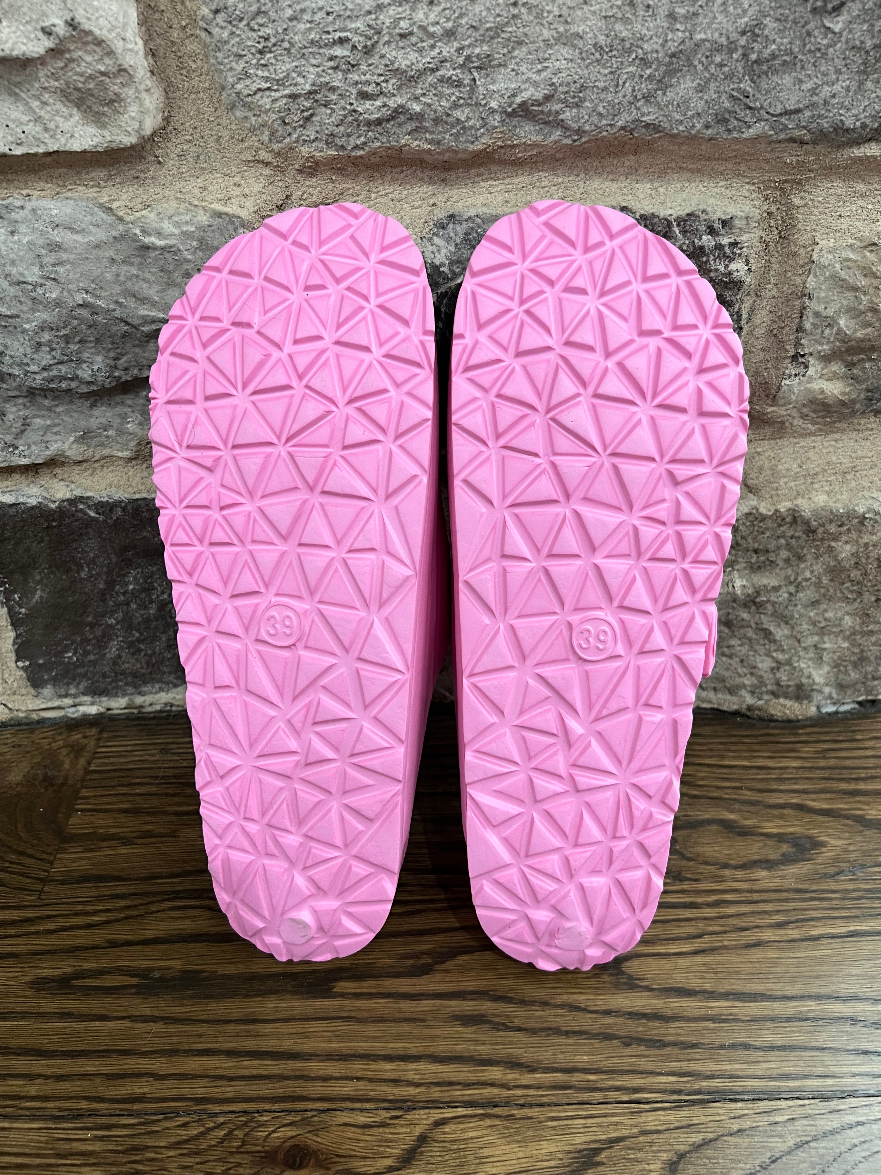 Slide Sandals - Pink