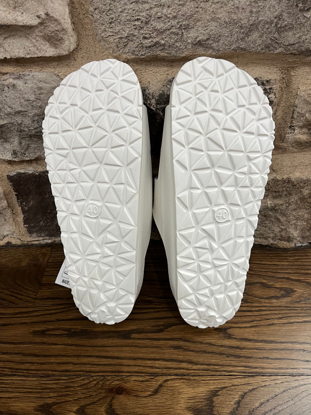 Slide Sandals - White