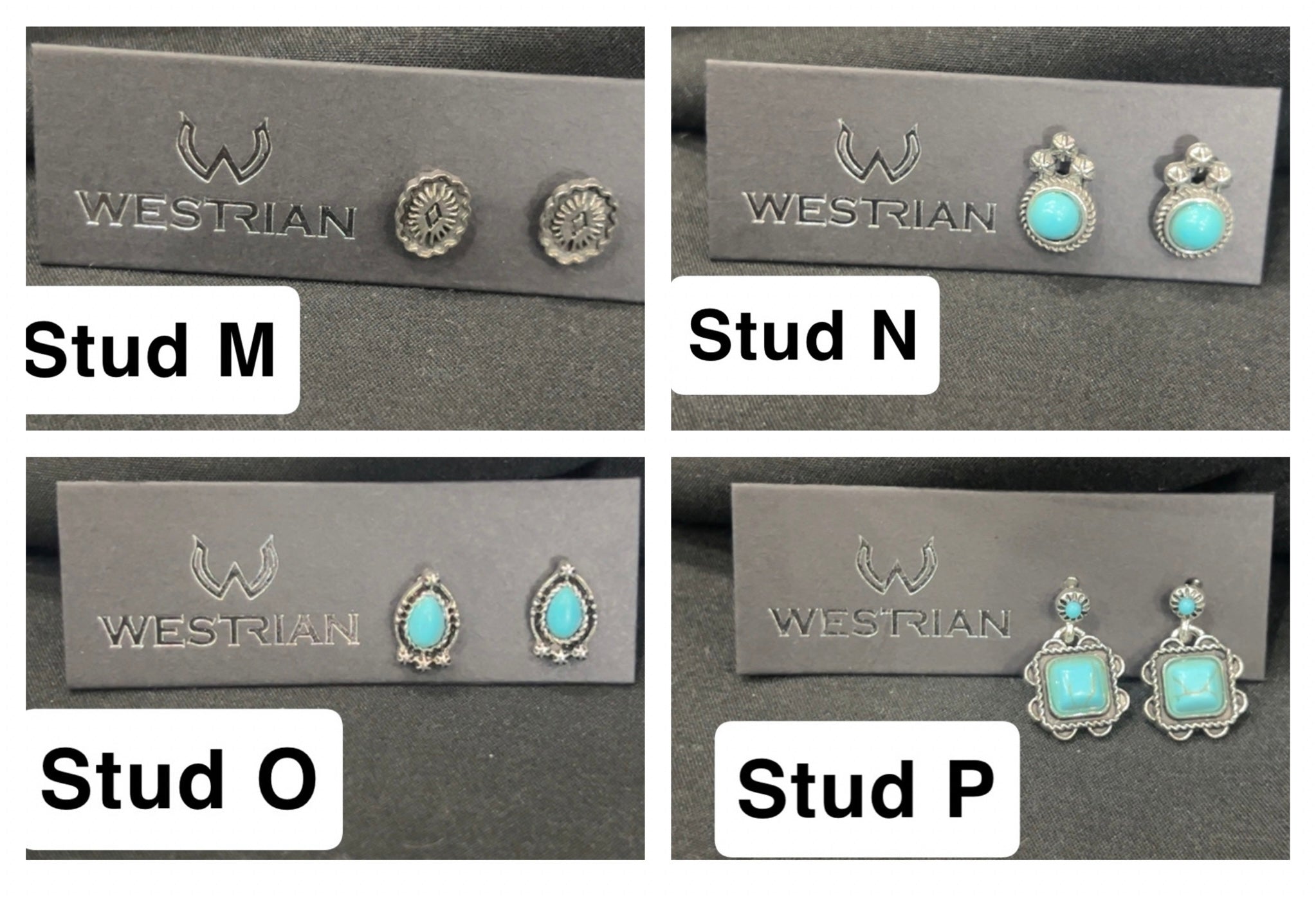 Stud Earrings - Multiple options