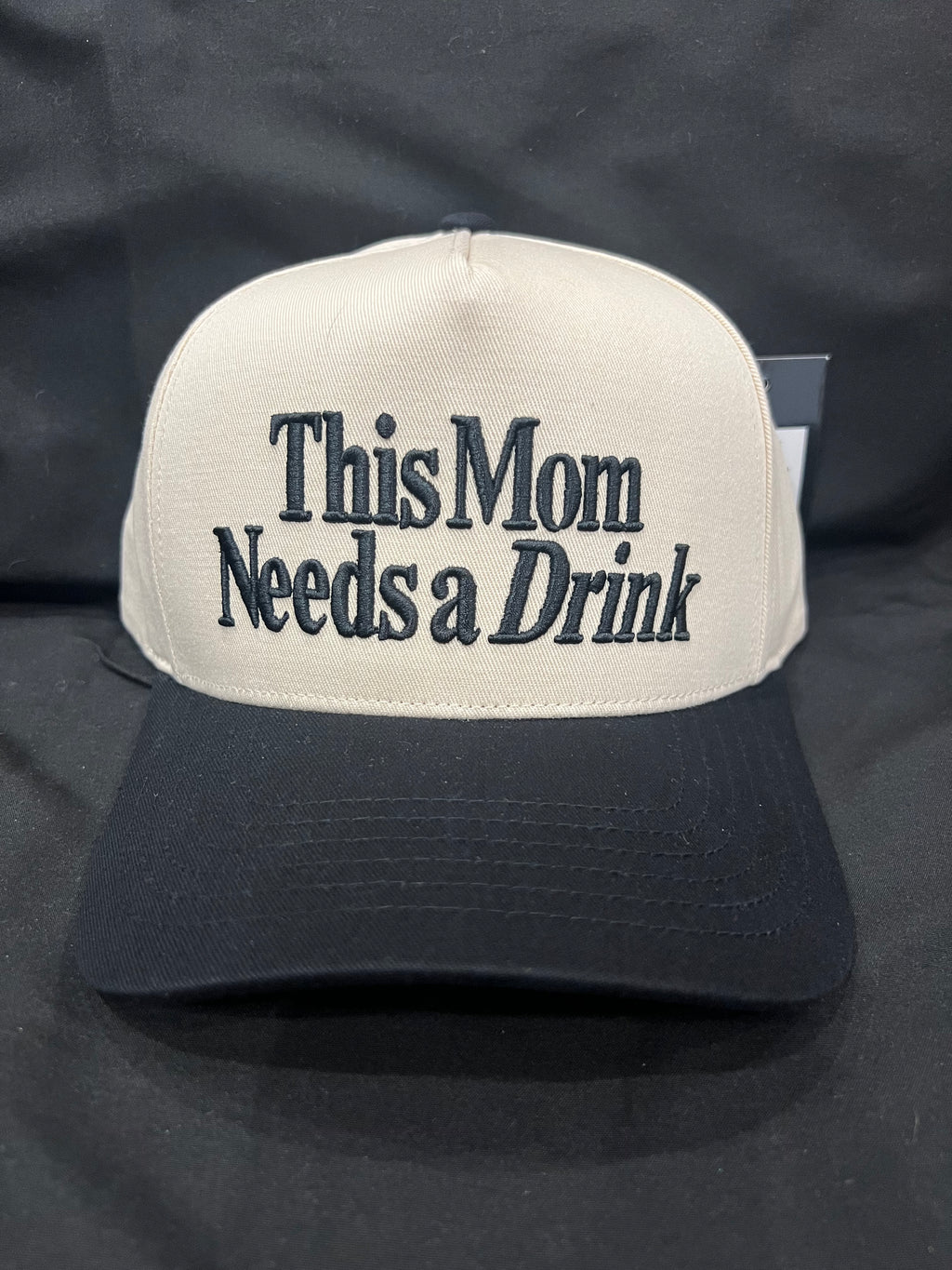 "This Mom Needs a Drink" Hat