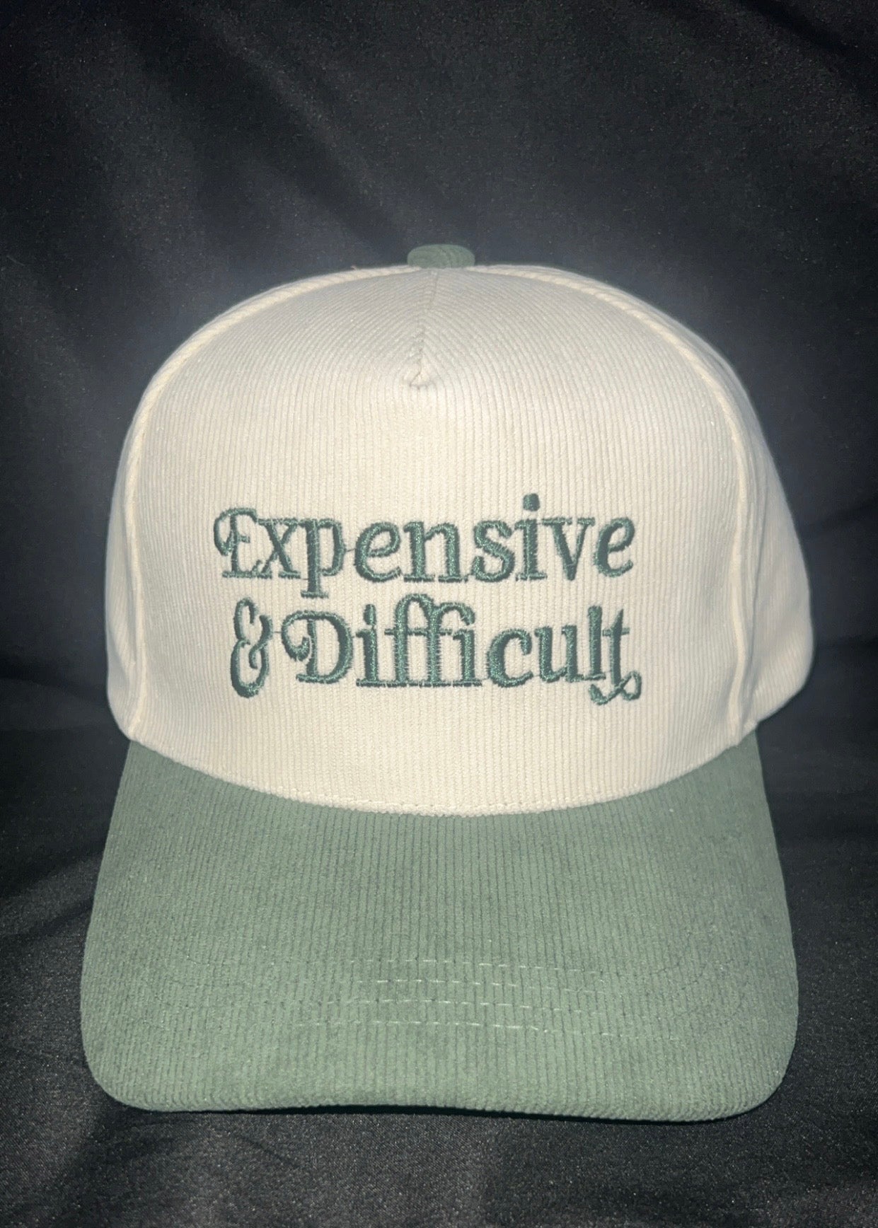 Expensive & Difficult Corduroy Hat - Forest