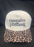 Expensive & Difficult Corduroy Hat - Leopard