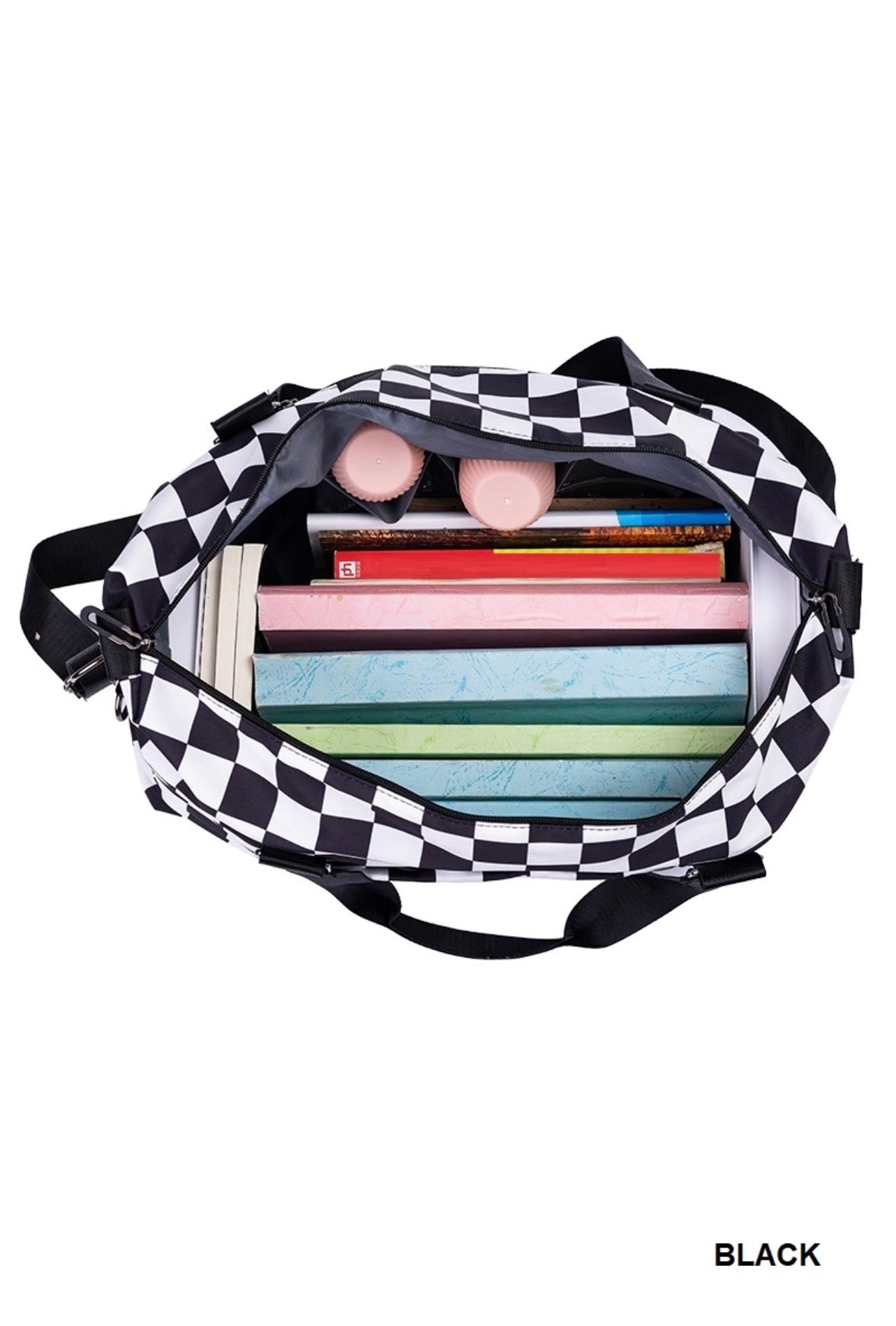 Checkered Travel Bag