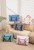 Checkered Travel Bag
