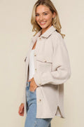 Waffle Knit Shacket
