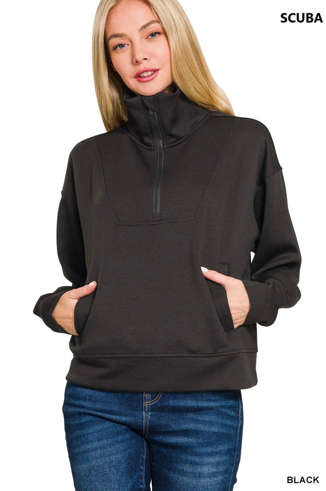 Scuba Half Zip Pullover