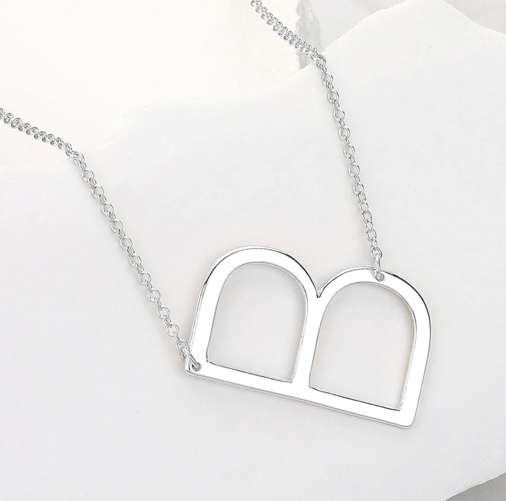 Initial Pendant Necklace