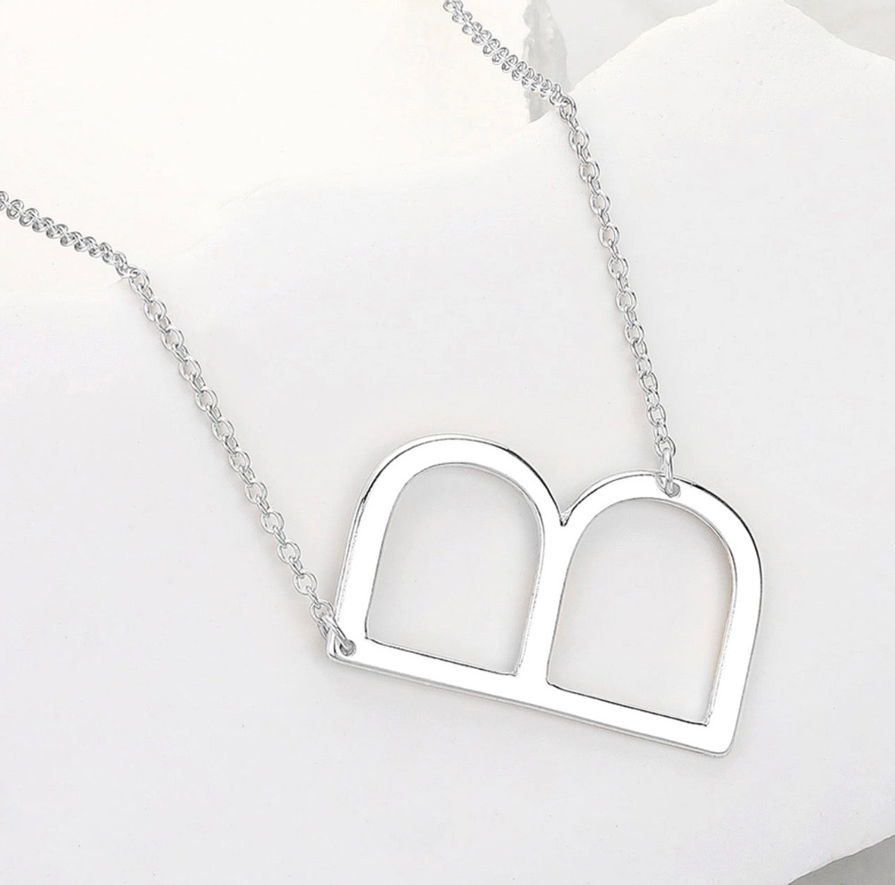 Initial Pendant Necklace