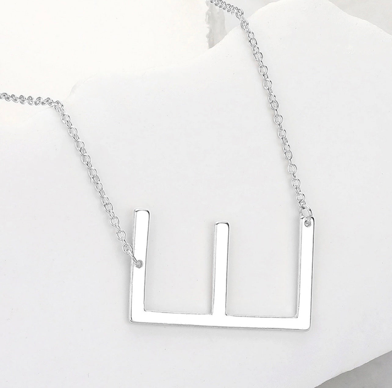 Initial Pendant Necklace