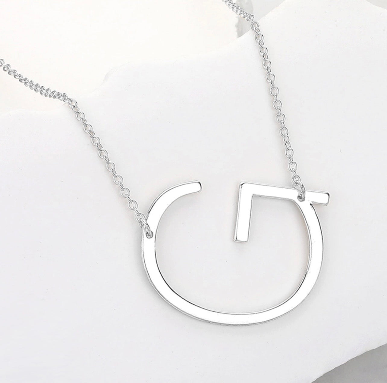 Initial Pendant Necklace