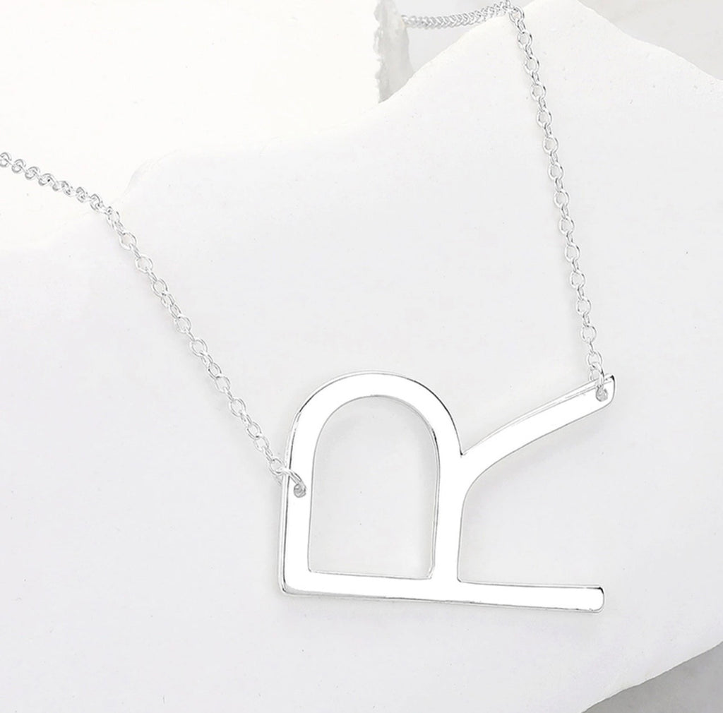 Initial Pendant Necklace