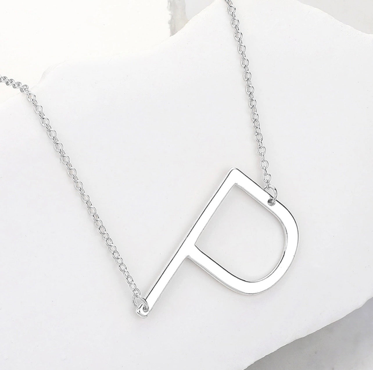 Initial Pendant Necklace