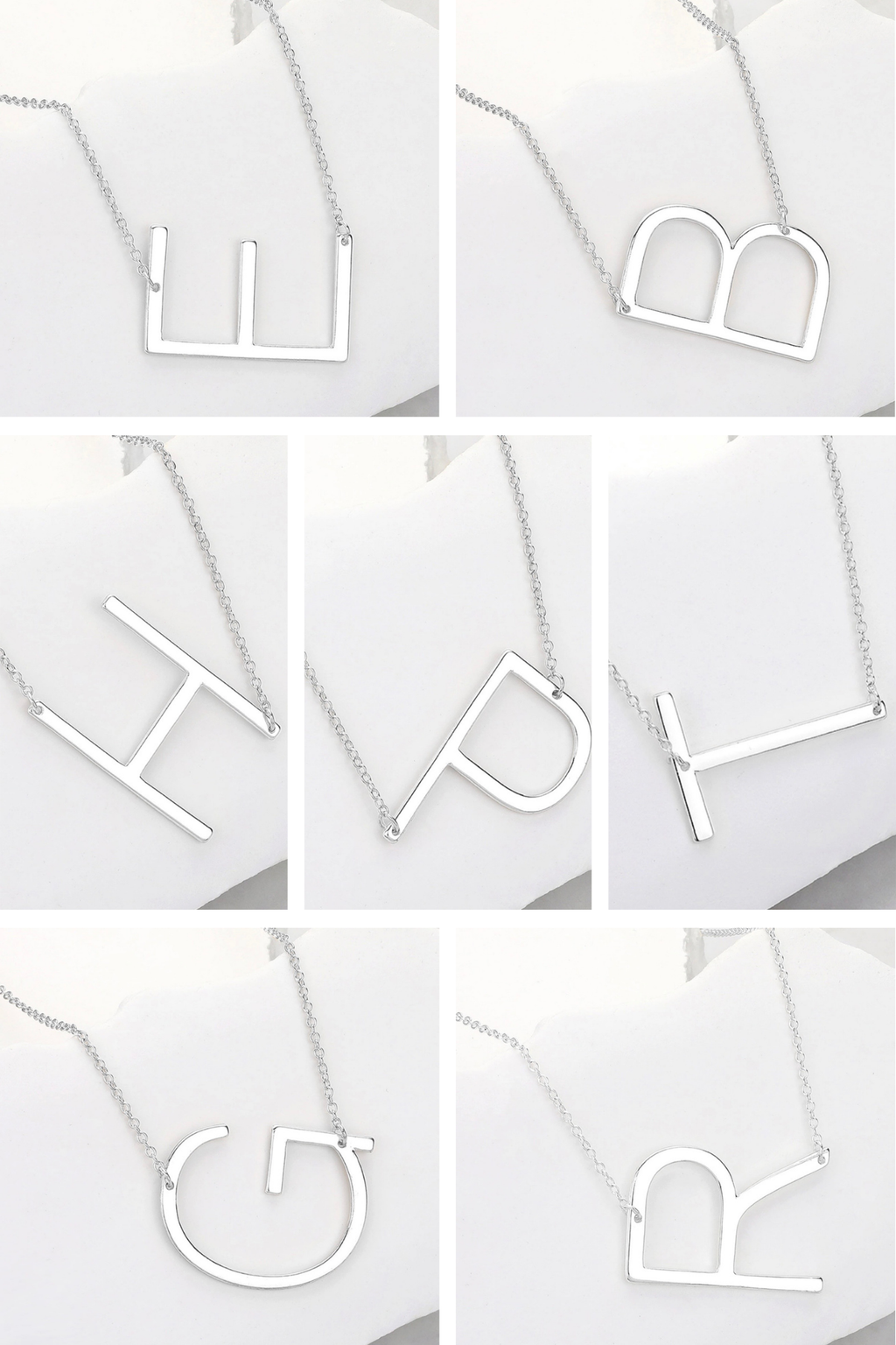 Initial Pendant Necklace