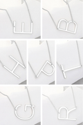 Initial Pendant Necklace
