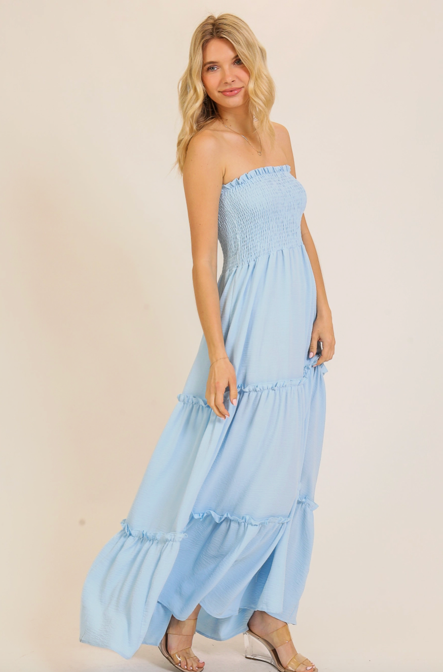 Strapless Maxi Dress