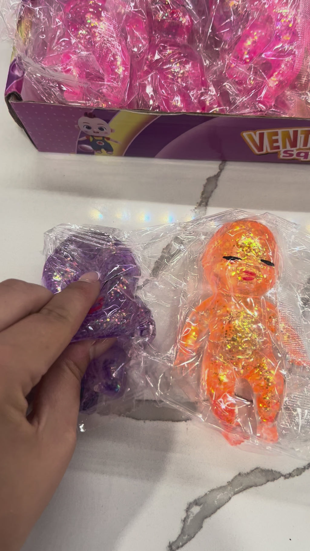 Glitter Baby Squishy