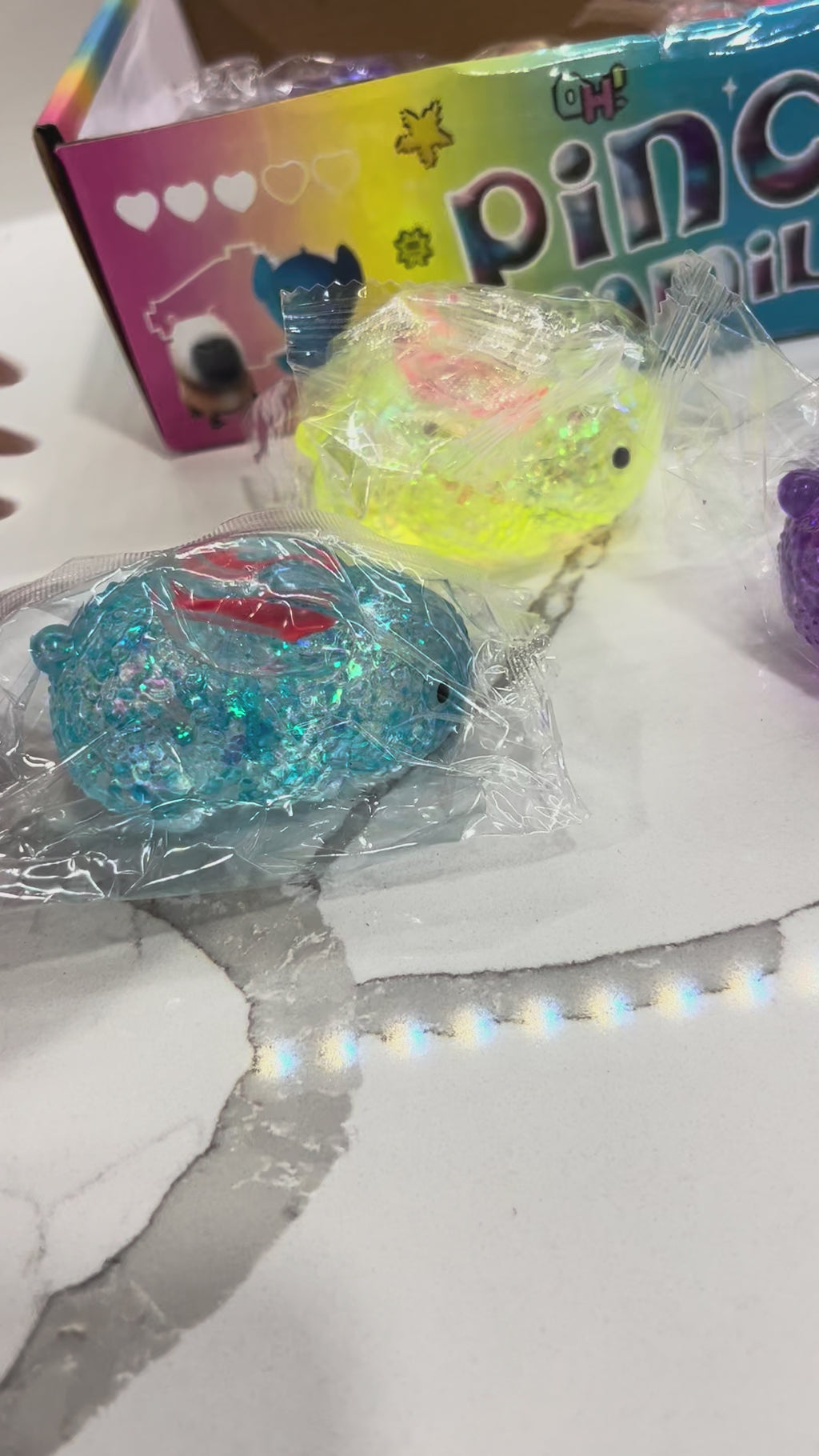 Glitter Bunny Squishy