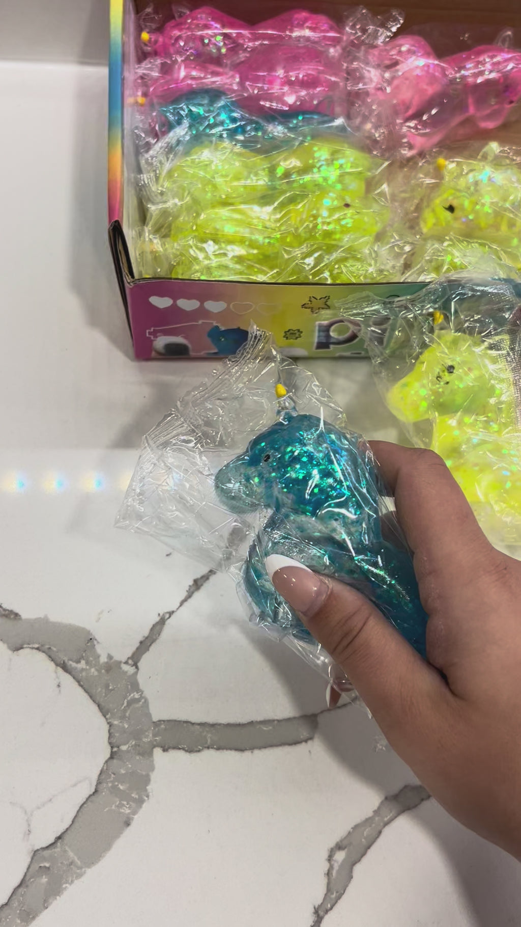 Glitter Unicorn Squishy